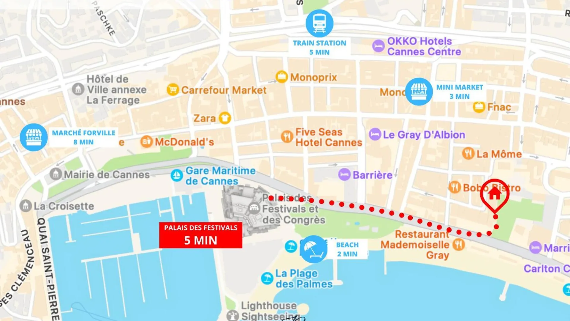 Grand Hotel - Studio Croisette كان فرنسا